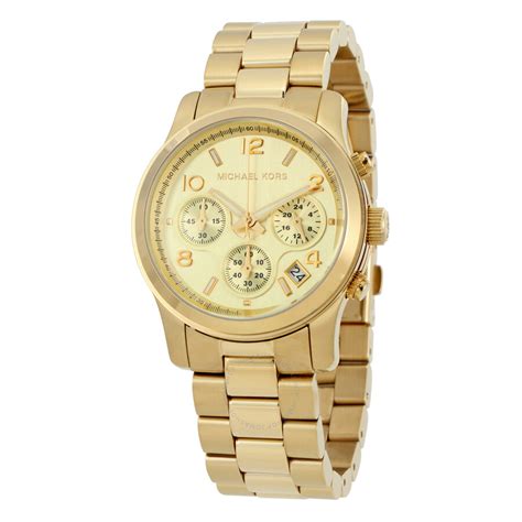 michael kors mk5055 sale|Michael Kors Women's Chronograph Runway Gold.